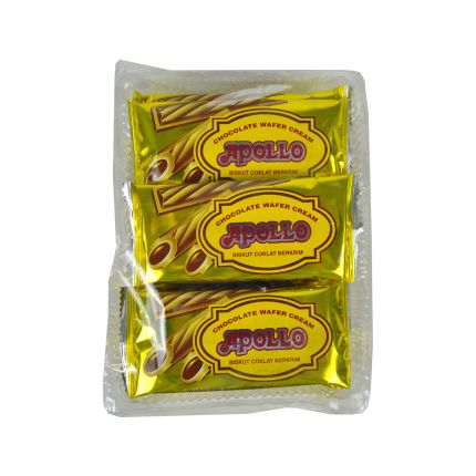 APOLLO Chocolate Wafer Sticks 12x11g