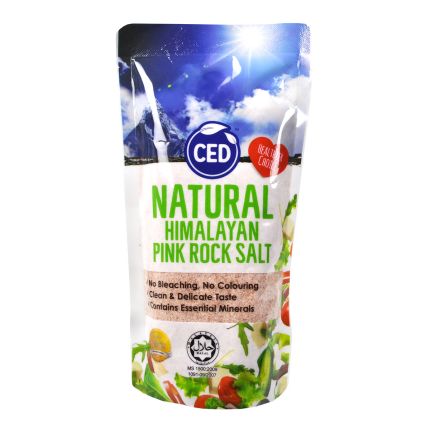 CED Organic Himalayan Pink Rock Salt 500g
