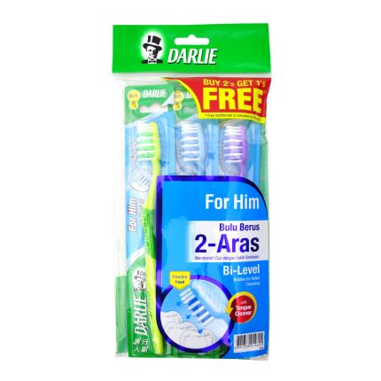 DARLIE Toothbrush For Him Buy 2 Free 1 (SOFT)