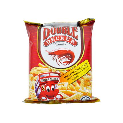 DOUBLE DECKER Prawn Cracker Snack 1 x 60g