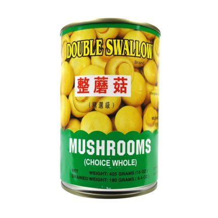DOUBLE SWALLOW Choice Whole Mushroom 425g