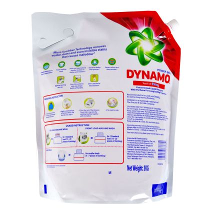 DYNAMO Power Gel Downy Refill 3kg