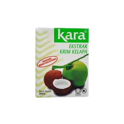 KARA Natural Coconut Cream Extract 200ml