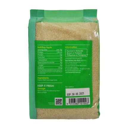 LOHAS Organic Cane Sugar 1kg