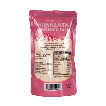 SO NATURAL Himalaya Rock Salt 400g