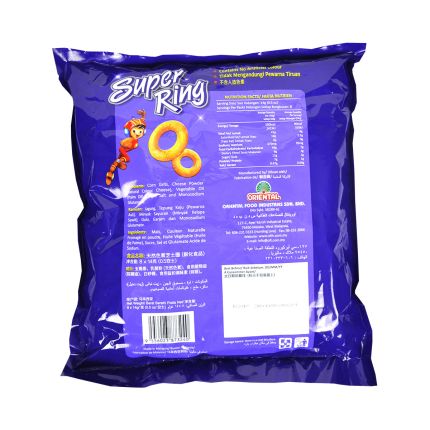 ORIENTAL Super Ring Cheese Snack (Family Pack) 8'Sx14g