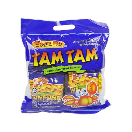 SNEK KU Tam-Tam Crab Flavoured 8x22g