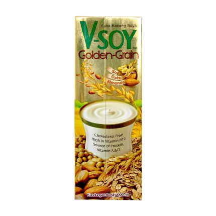 V-SOY Golden Grain Soya Milk 1L