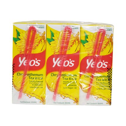 YEOS Chrysanthemum Tea Drink 6x250ml