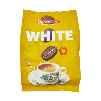 AIK CHEONG 3in1 White Coffee Powder Drink 12x38g