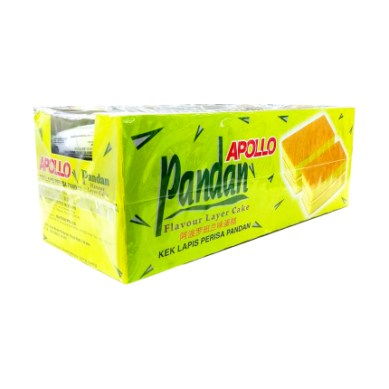 APOLLO Pandan Layer Cake 24x18g