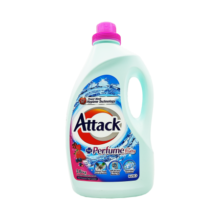 ATTACK Detergent Liquid Fruity Perfume 3.6kg