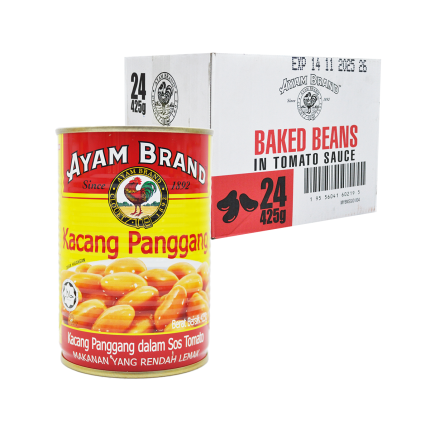 AYAM BAKED Baked Beans 24x425g (Carton)