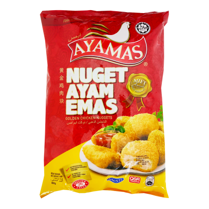 AYAMAS Golden Chicken Nugget 850g