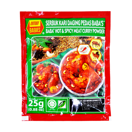 BABA&#039;S Serbuk Ayam Hot and Spicy 25g