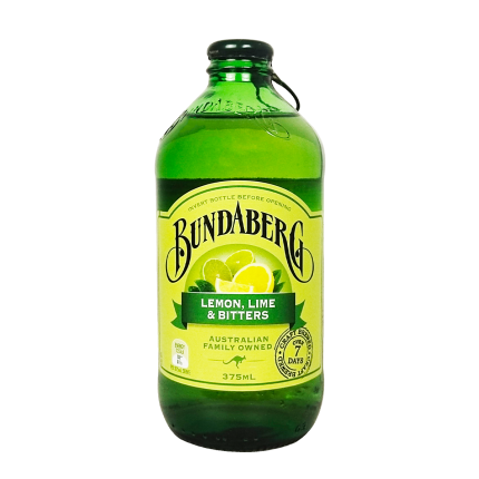 BUNDABERG Lemon, Lime &amp; Bitters Drink 375ml
