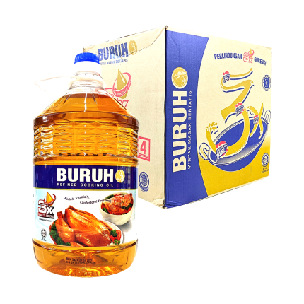 BURUH Cooking Oil 4 x 5kg (Carton)