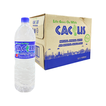 CACTUS Mineral Water 12x1.5L (Carton)