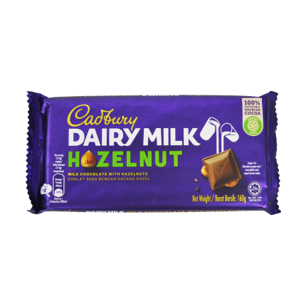 CADBURY Dairy Milk Chocolate Hazelnut 160g