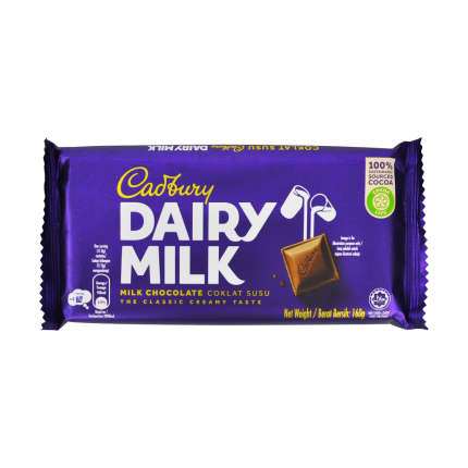 CADBURY Dairy Milk Chocolate Original 160g