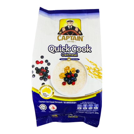 CAPTAIN OATS Quick Cook Oatmeal (Blue) 800g