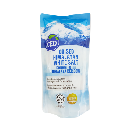 CED Natural Himalayan White Salt 500g