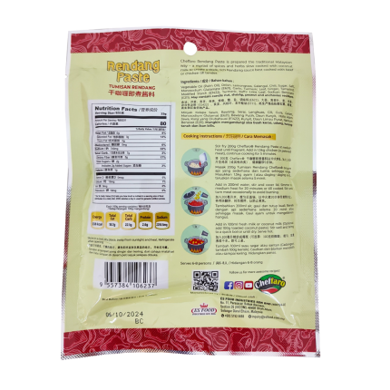 CHEFFARO Rendang Paste 200g