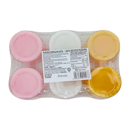 COCON Mixed Fruit Pudding 6x80g