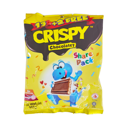 CRISPY Chocolatey (Share Pack) 15x11g
