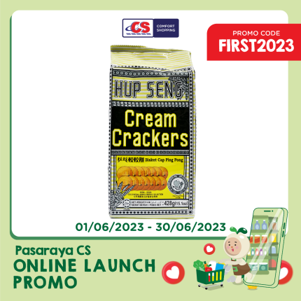HUP SENG Ping Pong Cream Crackers 428g