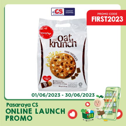 MUNCHY&#039;S Oat Krunch Breakfast Dark Chocolate 15x26g