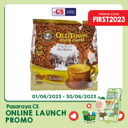 OLD TOWN 3in1 White Coffee Classic 15x38g