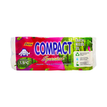CUTIE COMPACT SPECIAL TOILET ROLL 10R