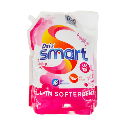 DAIA SMART Liquid Detergent All-In Softergent Refill 3.2kg