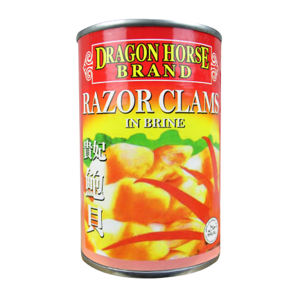 DRAGON HORSE Razor Clams 425g