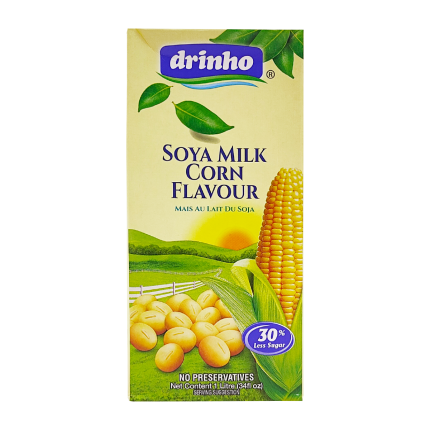 DRINHO Soya Milk Corn Flavour 1L