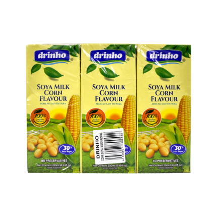 DRINHO Soya Milk Corn Flavour Drink 6x250ml