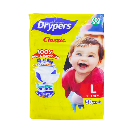 DRYPERS CLASSIC Diapers L50