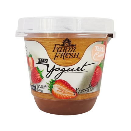 FARM FRESH Farm Strawberry Yogurt 120g