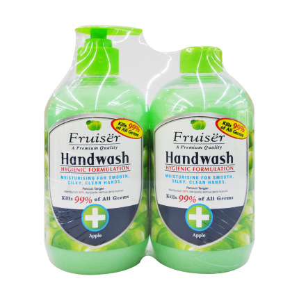 FRUISER Handwash Apple Twin Pack 2x500ml