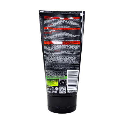 GARNIER Men Face Wash Acno Fight Scrub In Foam 150g