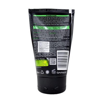 GARNIER Men Face Wash AcnoFight Wasabi 100g