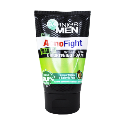 GARNIER Men Face Wash AcnoFight Wasabi 100g