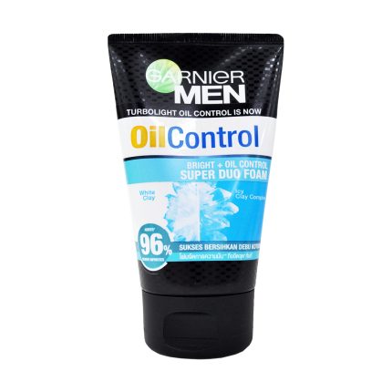GARNIER Men Face Wash Oil Control Bright + Oil 100ml