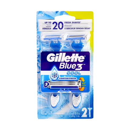 GILLETTE Blue 3 Cool 2s