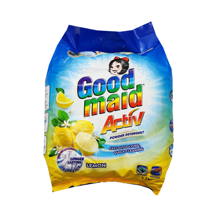 GOODMAID Activ Detergent Powder Lemon 2.2KG