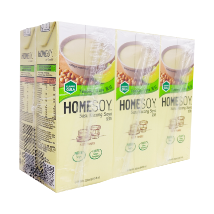 HOMESOY Honey Melon Soya Milk 6x250ml
