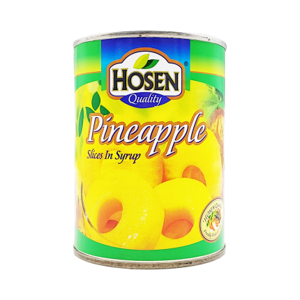 HOSEN Syrup Pineapple Slices 565g