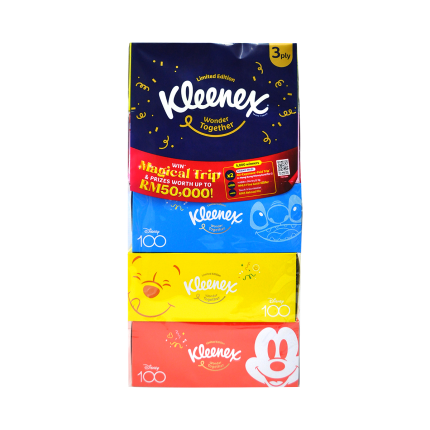 KLEENEX Limited Edition Box 3ply 5x90&#039;s