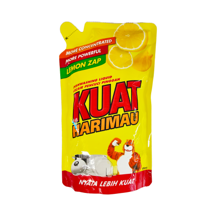 KUAT HARIMAU Dishwash Liquid Lemon Refill 650ML